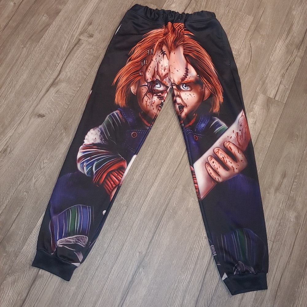 Chucky Horror Movie Lounge Pants Joggers
